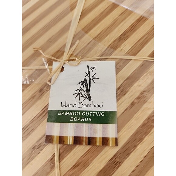 Island Bamboo Rainbow Pakka & Bamboo Bar Board, 7-Inch by 9-Inch New - Picture 2 of 5